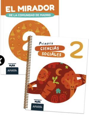 CIENCIAS SOCIALES 2 + EL MIRADOR DE LA COMUNIDAD DE MADRID