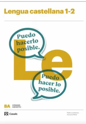 Lengua castellana y Literatura 2 BA LOMLOE 2023.Sólo para alumnos nuevos