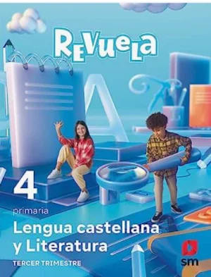 Lengua castellana y Literatura. 4 Primaria. Trimestres. Revuela.