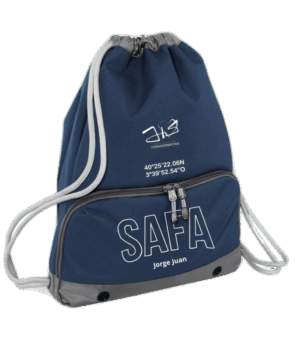 Mochila con cordones