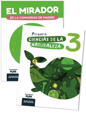 CIENCIAS DE LA NATURALEZA 3 + EL MIRADOR DE LA COMUNIDAD DE MADRID